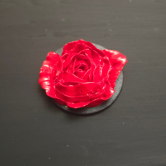 Red Rose Magnet-small(3")